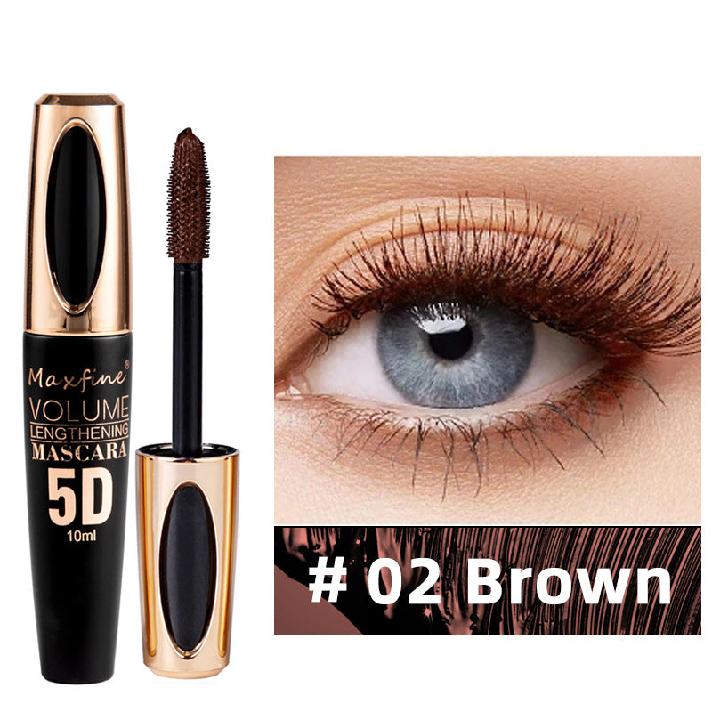 Makeup MAXFINE 5D Mascara Set  Waterproof, Sweatproof