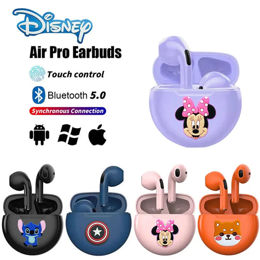 Disney Air Pro 6 Earphone Bluetooth Headphones