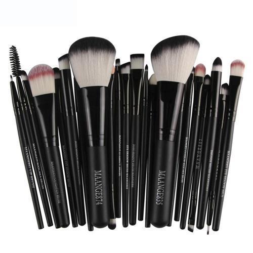 Set de 22 piezas de brochas para maquillaje