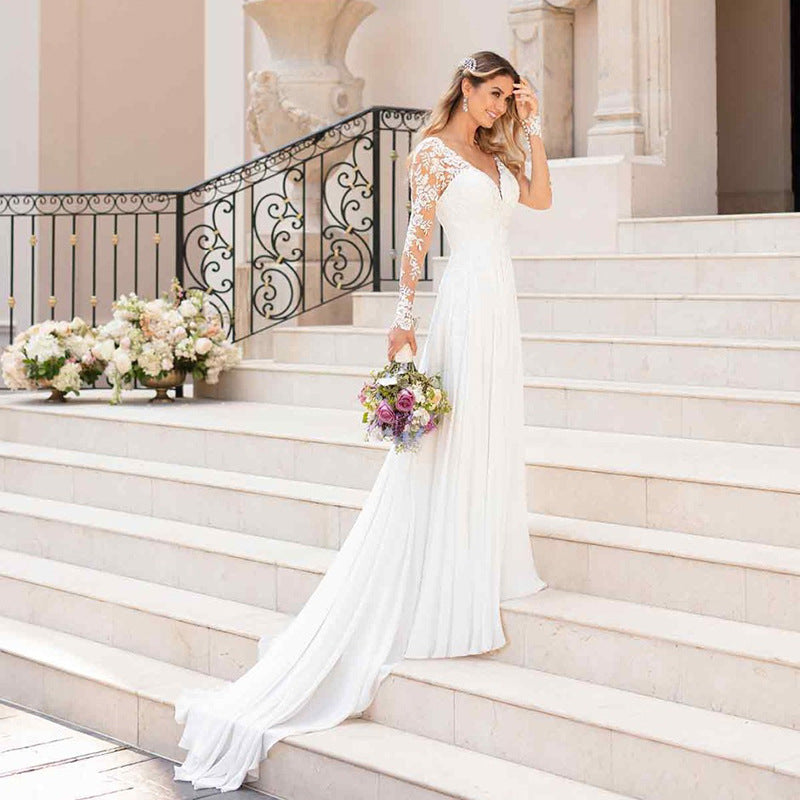 traje de novia sexi imperial, elegante