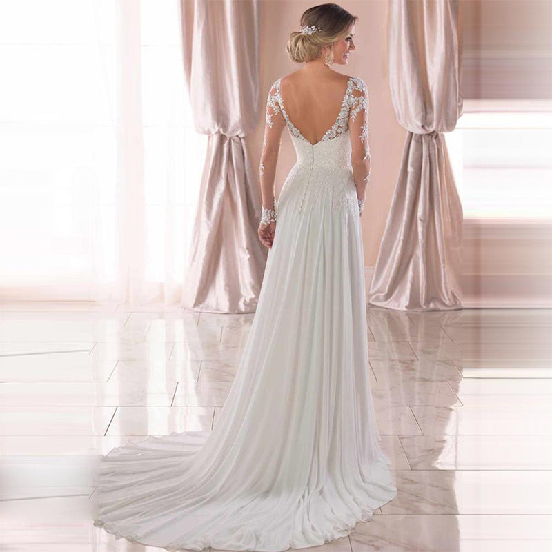 traje de novia sexi imperial, elegante