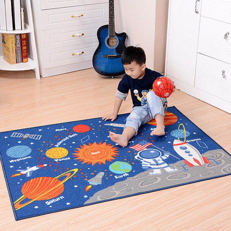 Space Kids--Kids Room Carpet