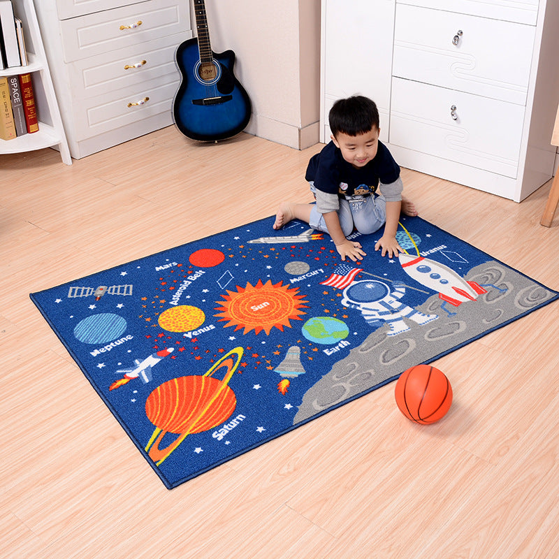 Space Kids--Kids Room Carpet