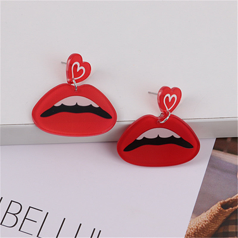 Valentine's Day Earrings -PANTALLAS ,AMOR