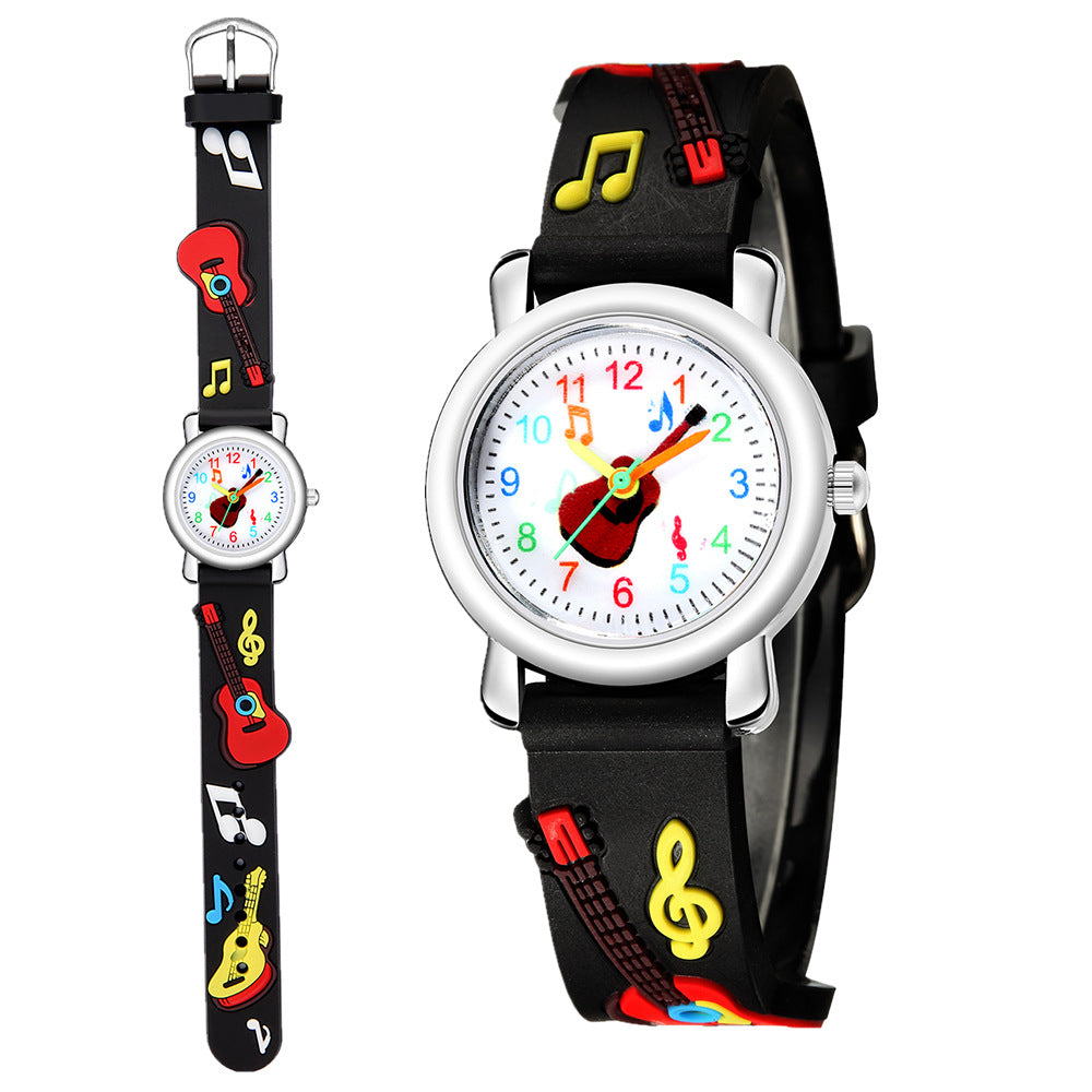 Reloj, estilo música, ni~os