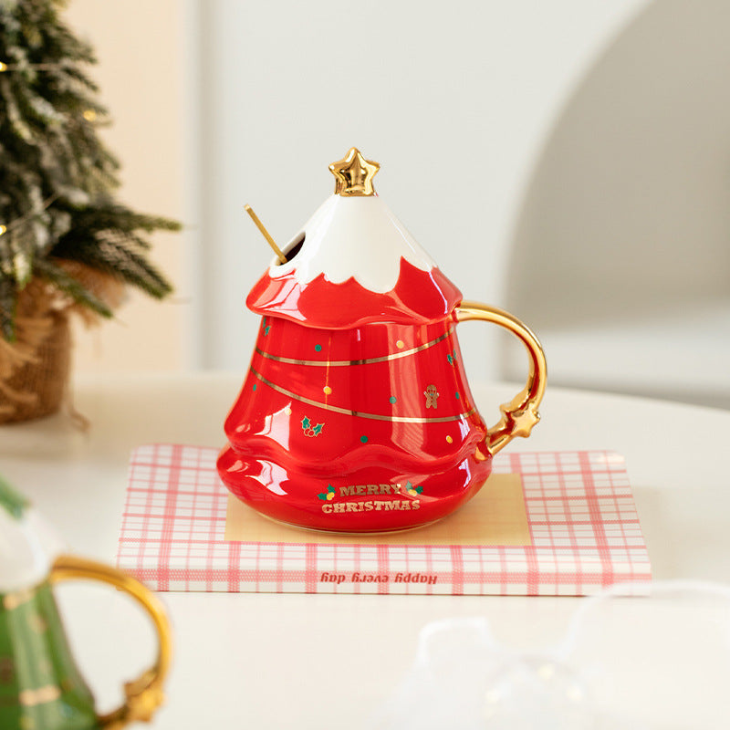 Hermosa taza de colección, Navidad