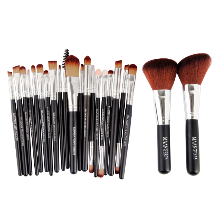 Set de 22 piezas de brochas para maquillaje