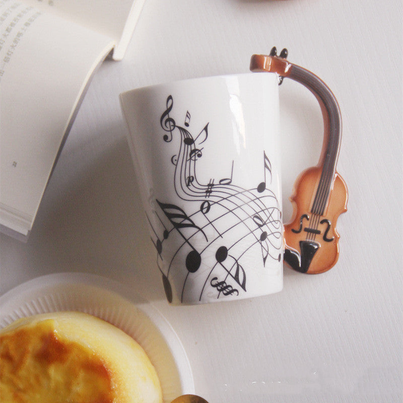 Tazas de café, inspiradas en la música