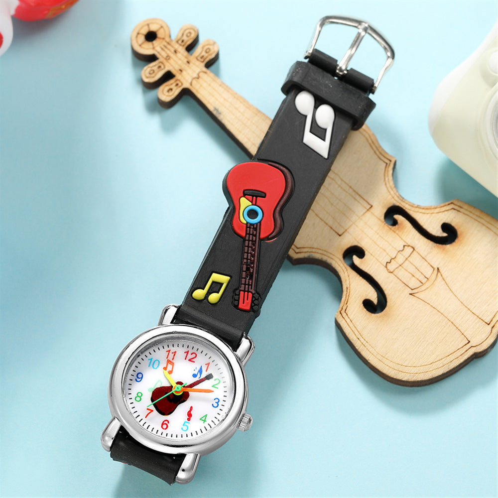 Reloj, estilo música, ni~os