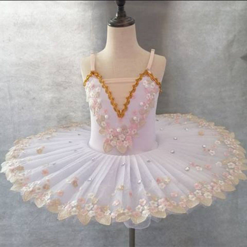 Tutu ballet, bordado, spandex