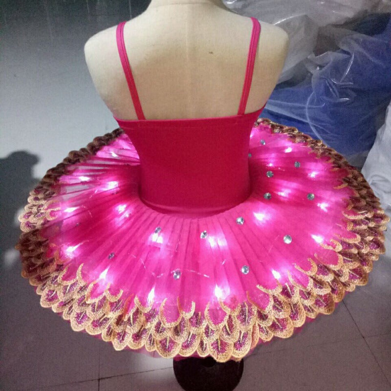 Tutu ballet, bordado, spandex