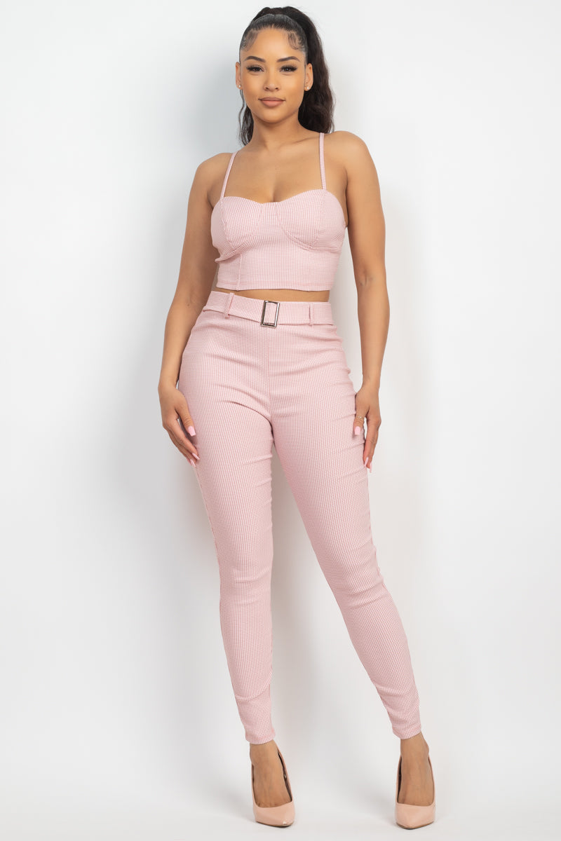 Top Pants Set