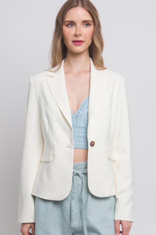 Single Button  Blazer