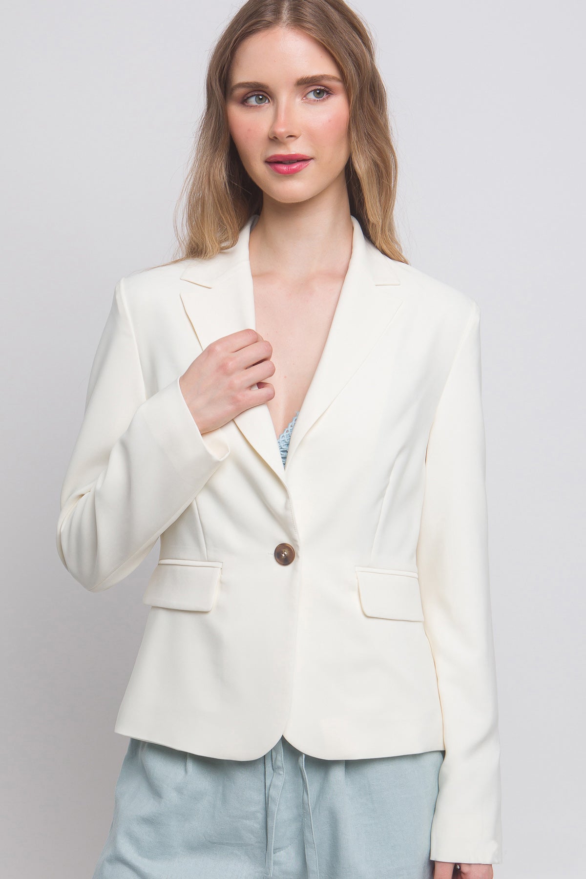 Single Button  Blazer