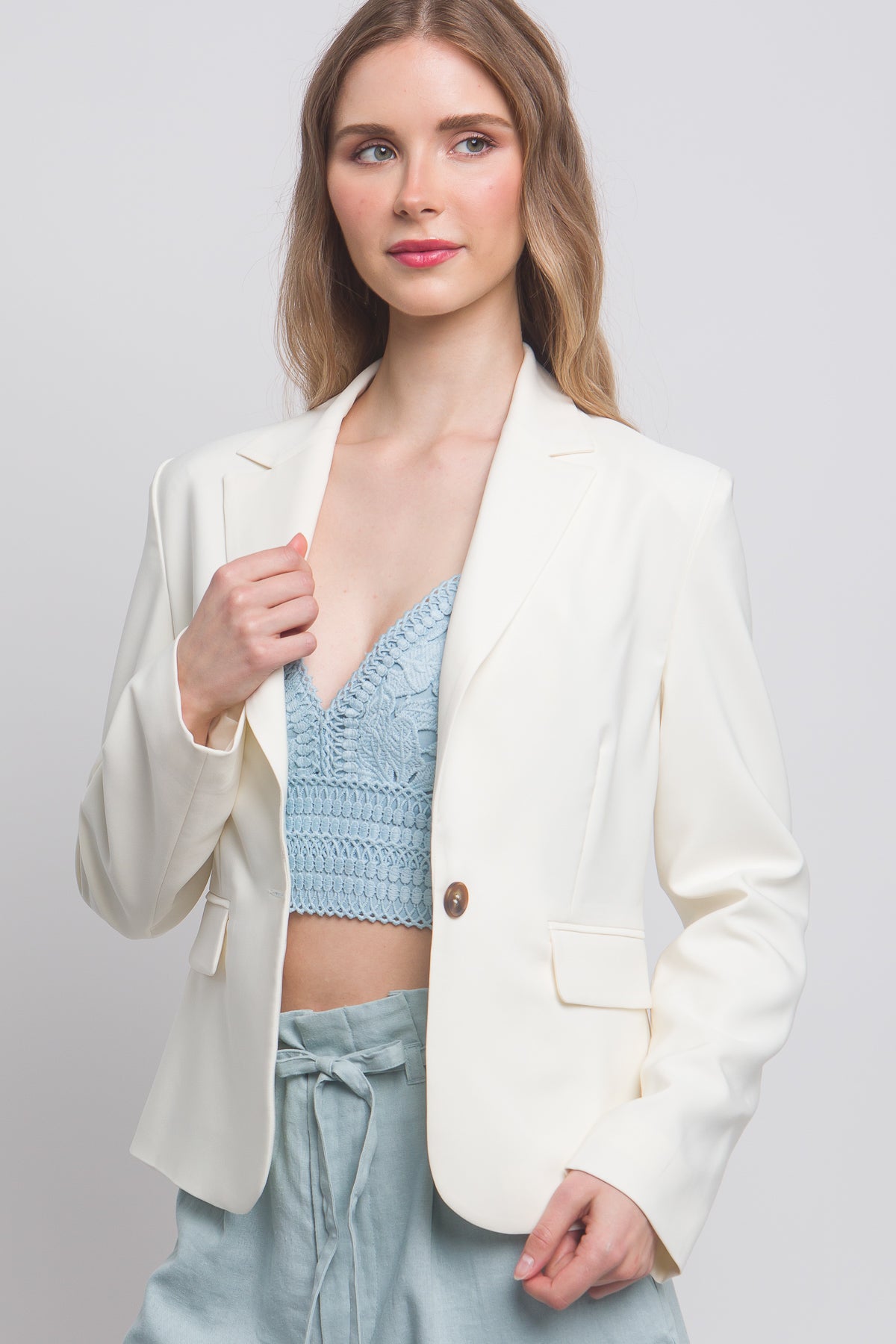 Single Button  Blazer