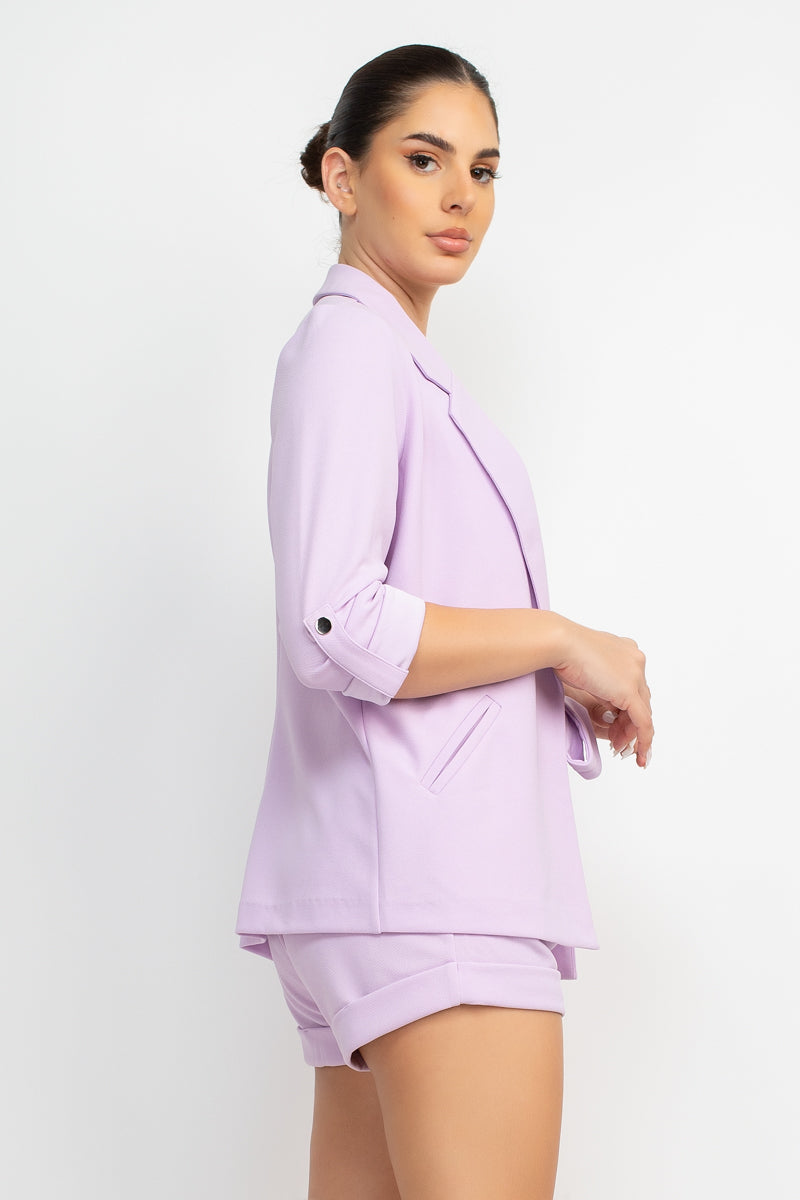 Roll-up Sleeve Jacket