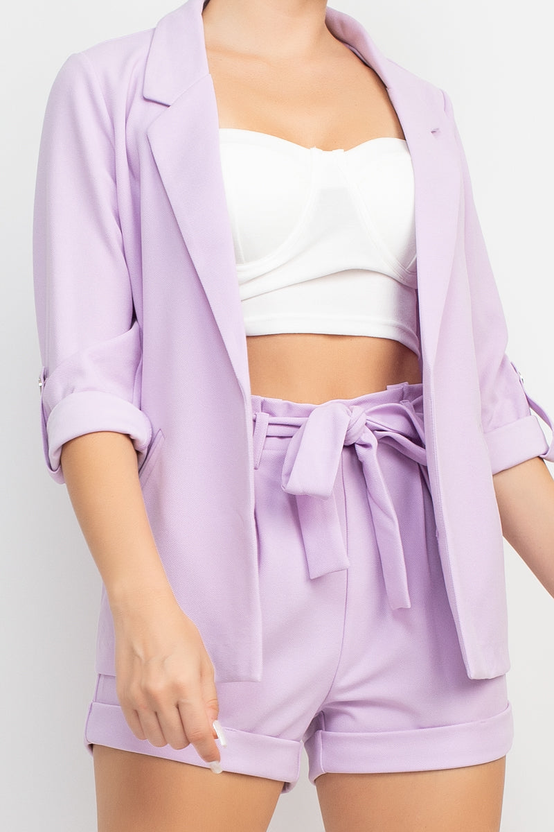 Roll-up Sleeve Jacket