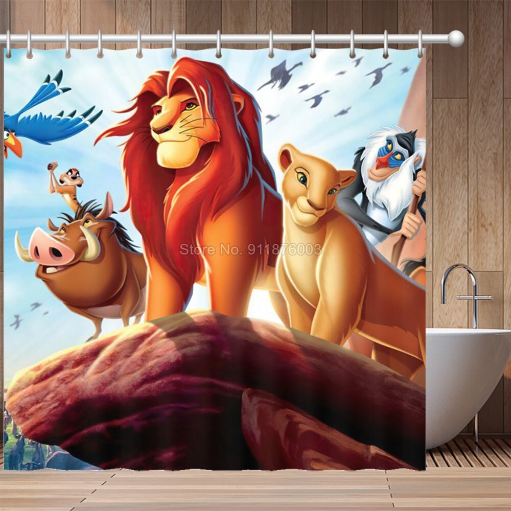 Simba Lion King Shower Curtain