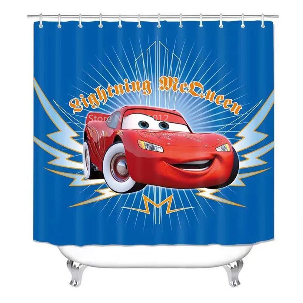 Spiderman Printing Shower Curtain