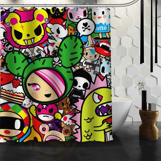 Tokidoki  Bath Shower Curtain