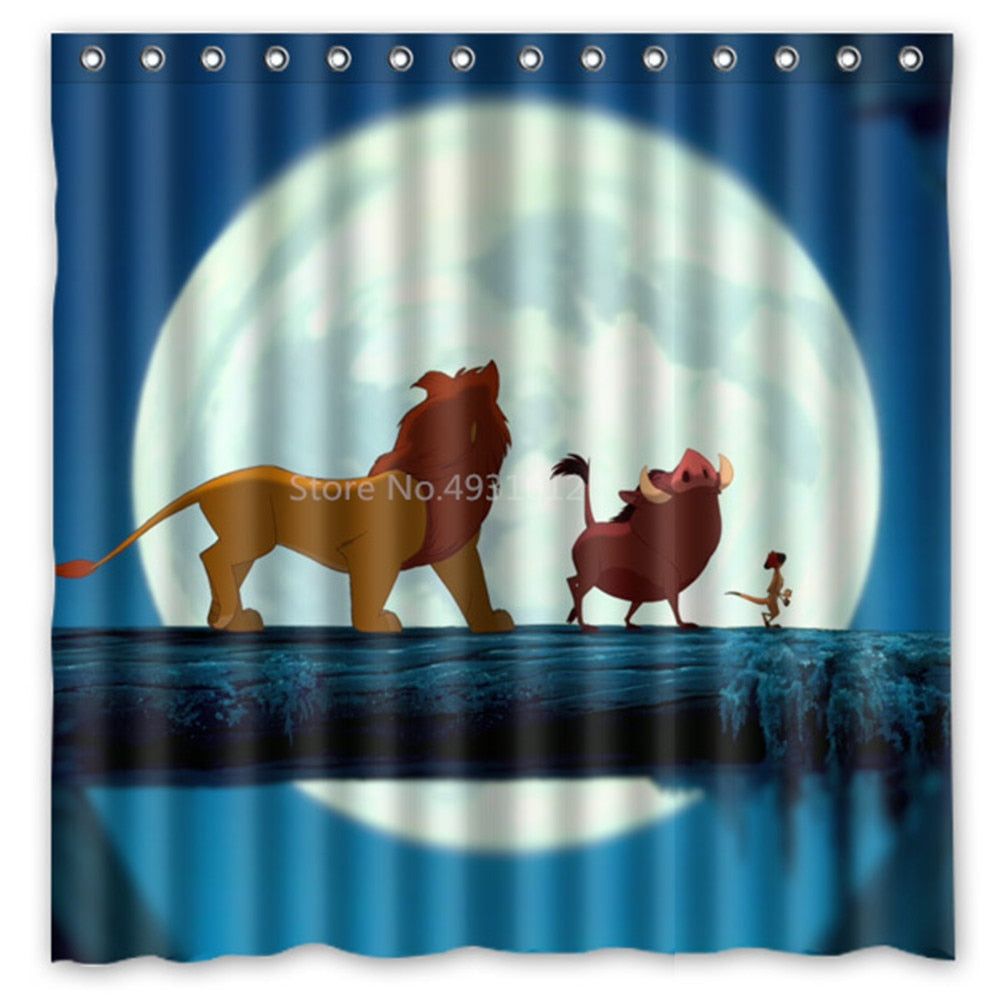 Simba Lion King Shower Curtain