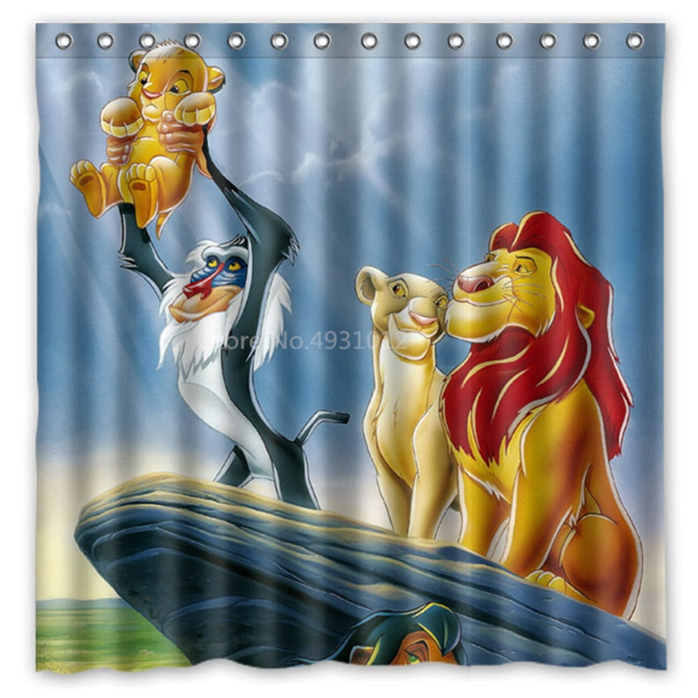 Simba Lion King Shower Curtain