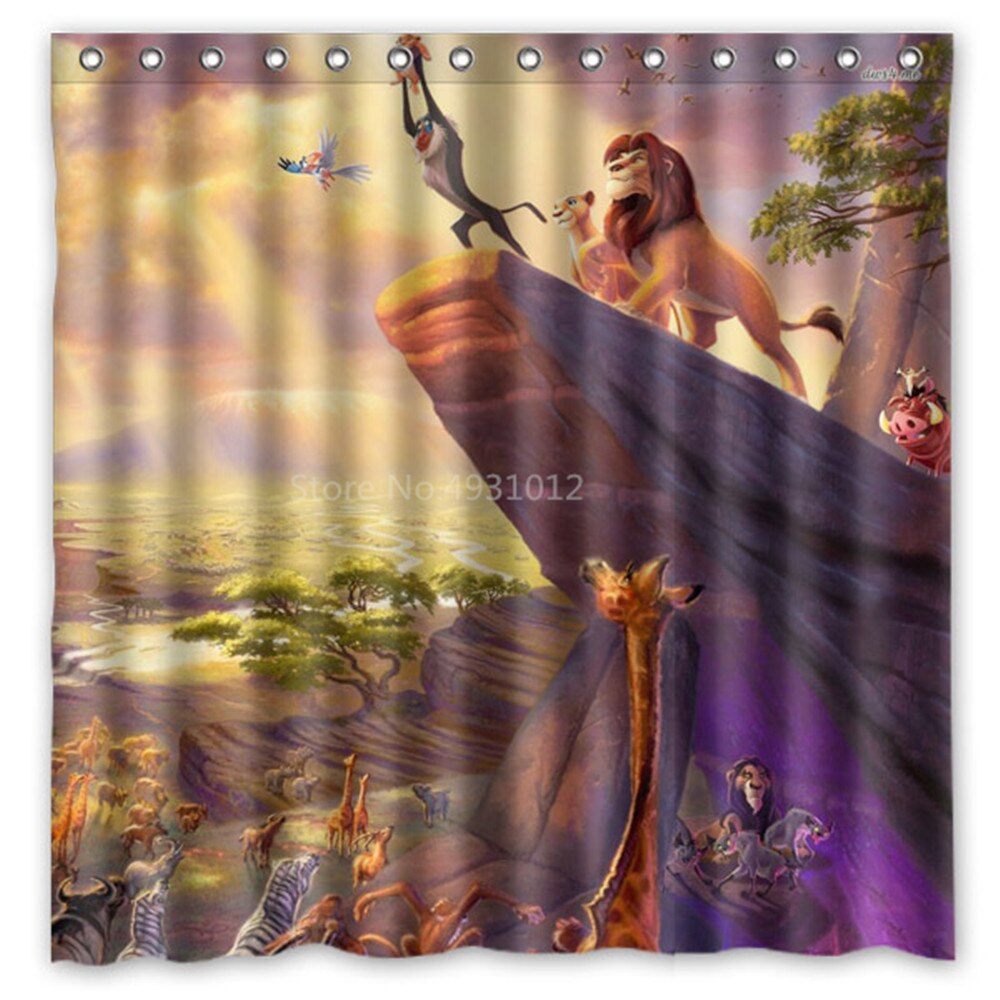 Simba Lion King Shower Curtain