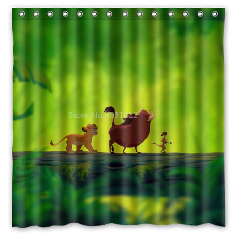 Simba Lion King Shower Curtain