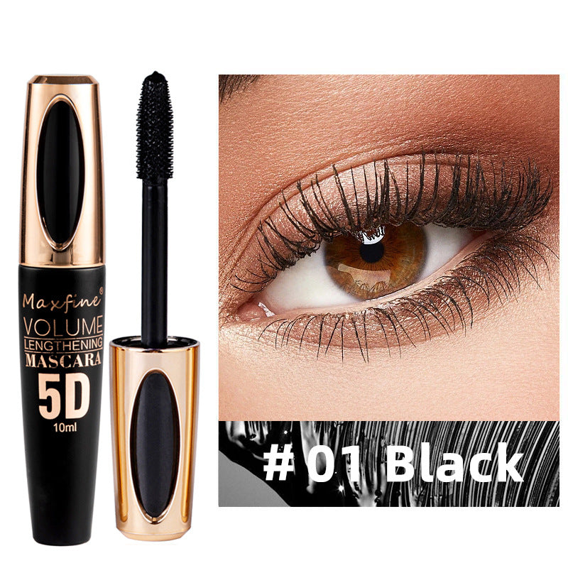 Makeup MAXFINE 5D Mascara Set  Waterproof, Sweatproof