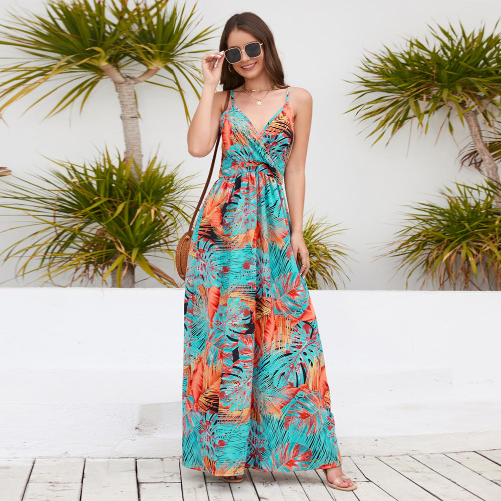 Vestido estampado bohemio