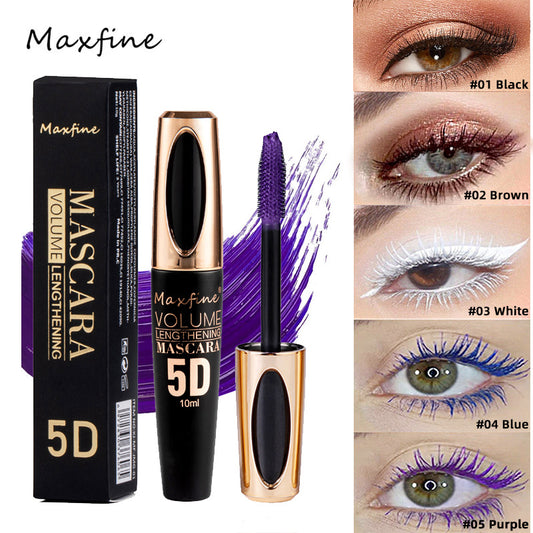 Makeup MAXFINE 5D Mascara Set  Waterproof, Sweatproof