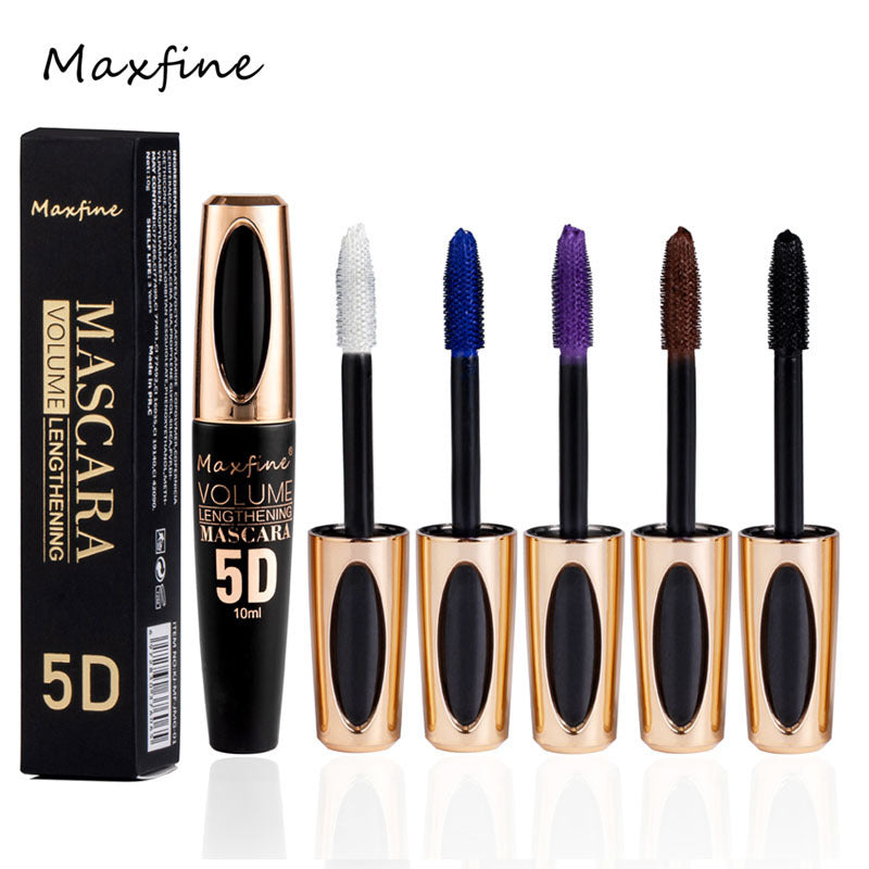 Makeup MAXFINE 5D Mascara Set  Waterproof, Sweatproof