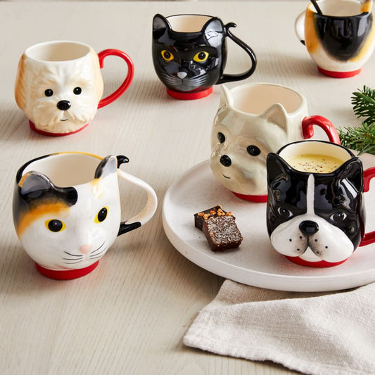 Tazas de colección, animales